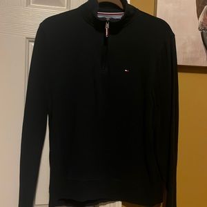 Tommy Hilfiger Black Turtleneck- Fleece with Fashion!
